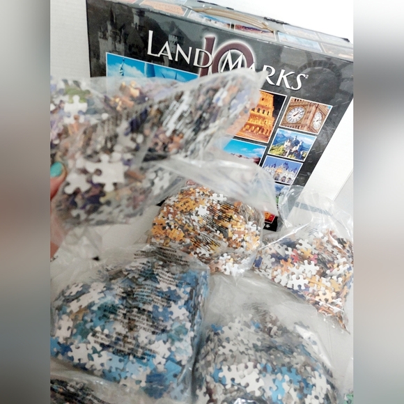 10 Landmarks around the World Puzzles Range from 500 piece to 1000 pieces - Picture 5 of 8